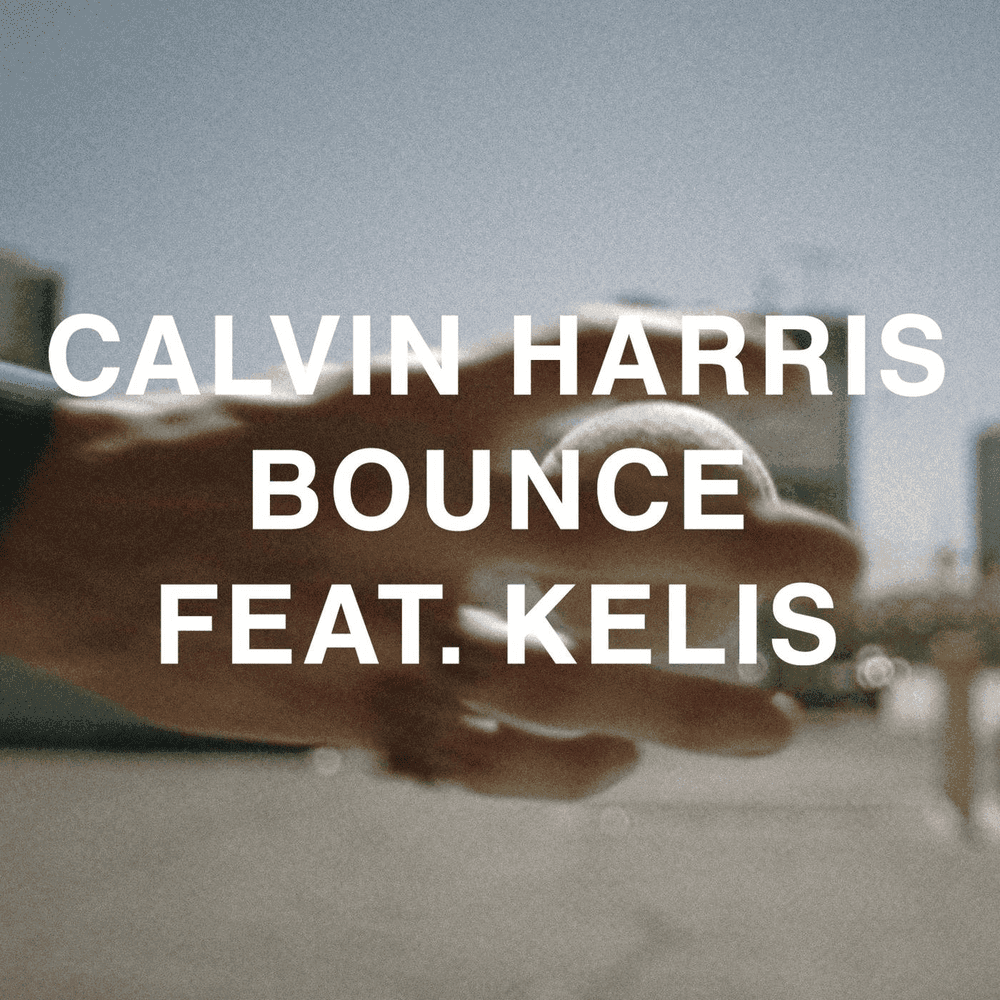 Album cover art for "Bounce" by Calvin Harris & Kelis