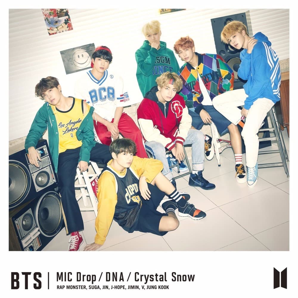 Album cover art for "MIC Drop (Japanese Ver.)" by BTS