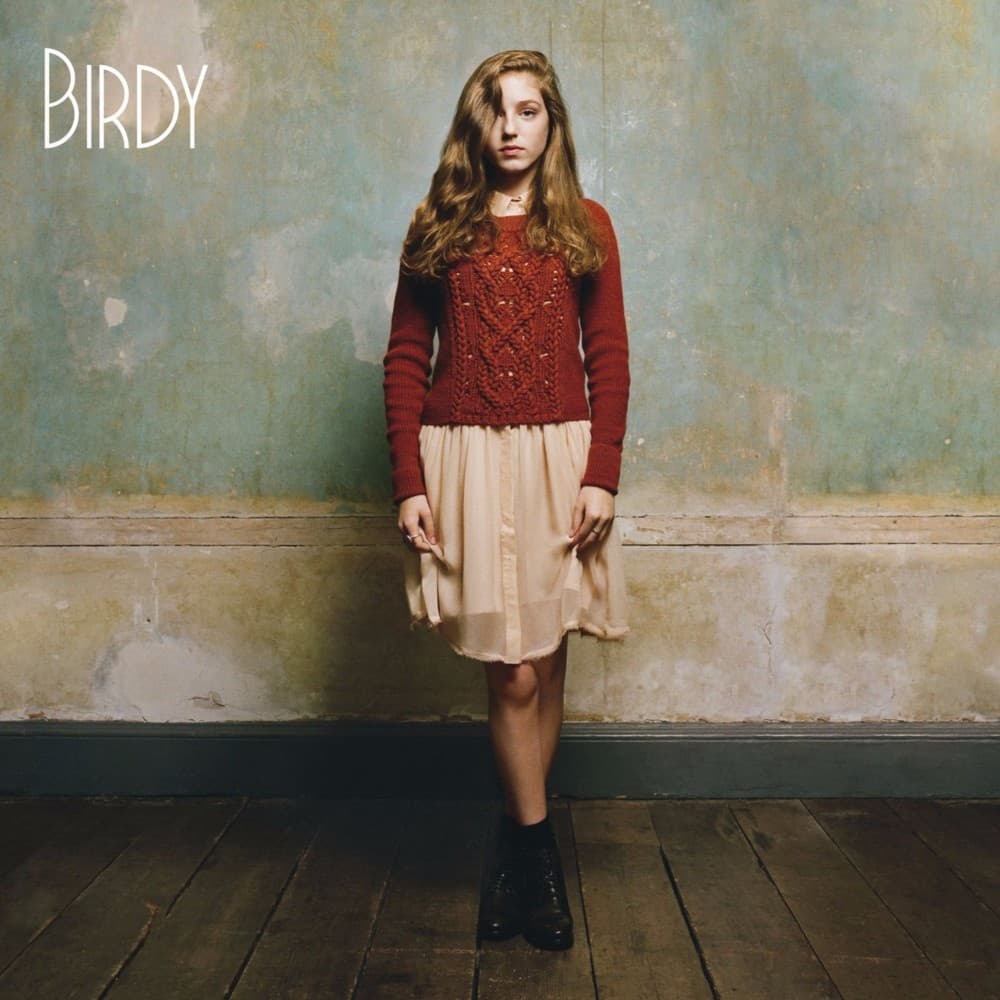 Album cover art for "Fire and Rain" by Birdy