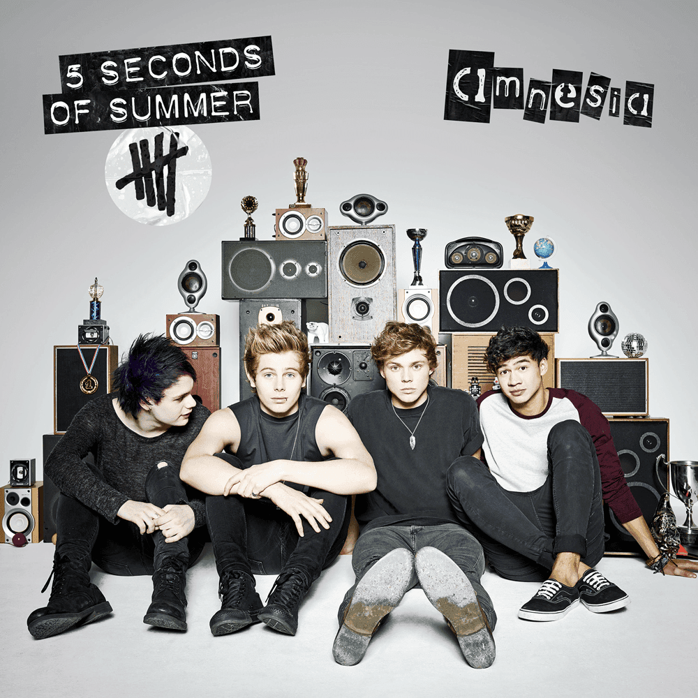 Album cover art for "Amnesia" by 5 Seconds of Summer