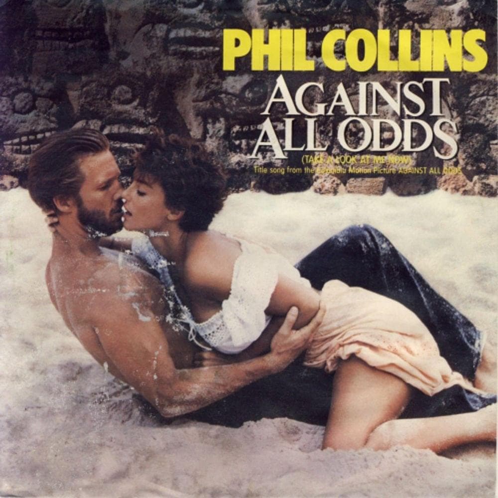 Album cover art for "Sins Like Scarlet" by Phil Collins