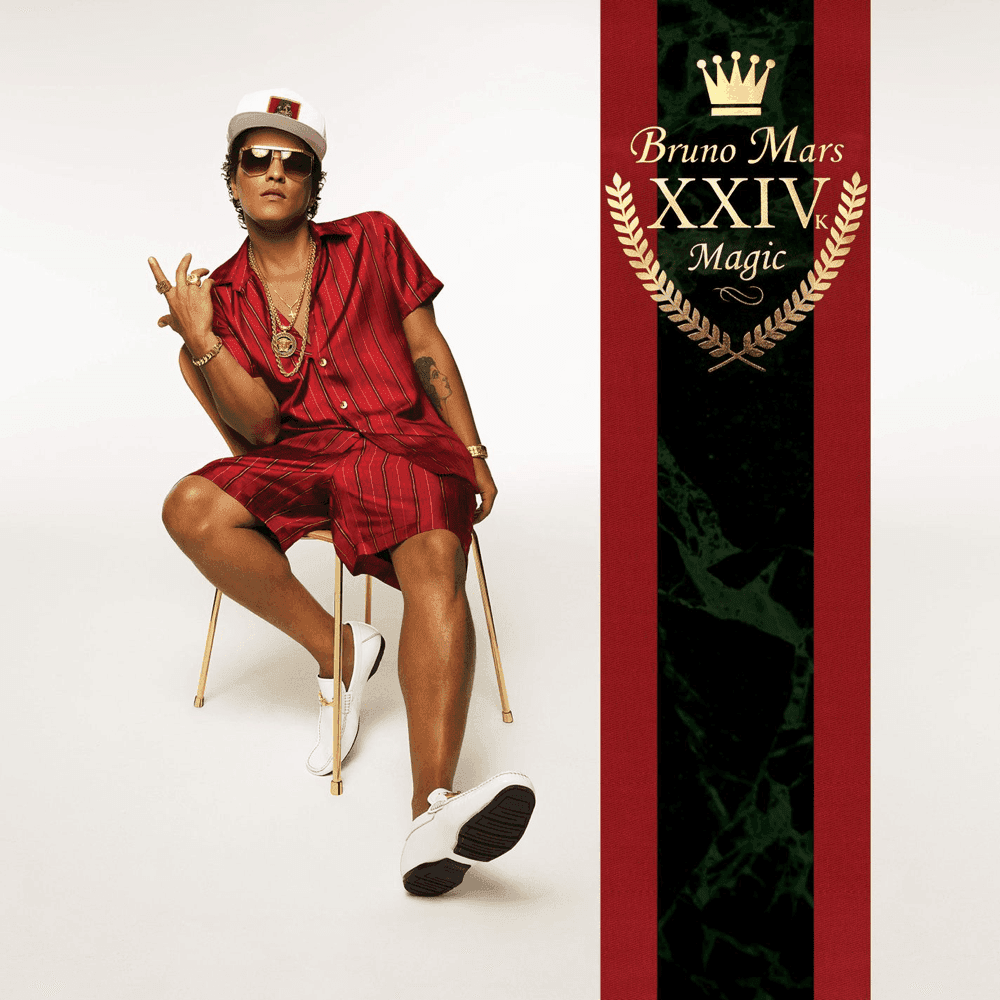 Album cover art for "Finesse" by Bruno Mars