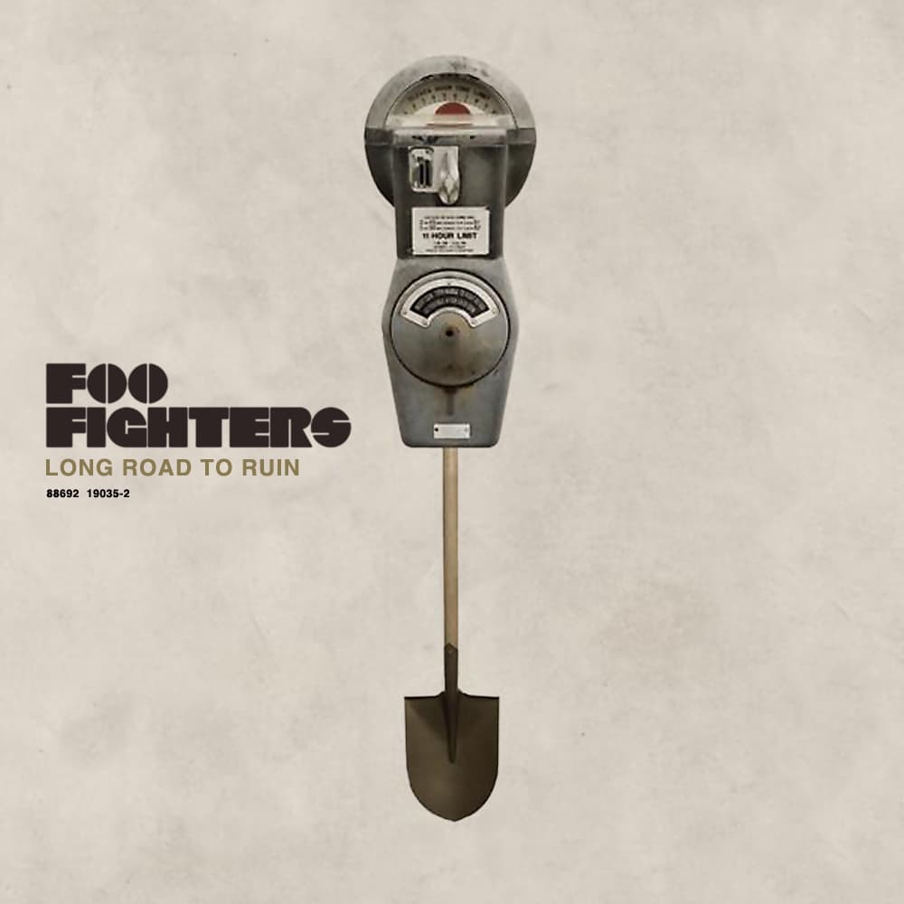 Album cover art for "Long Road to Ruin" by Foo Fighters
