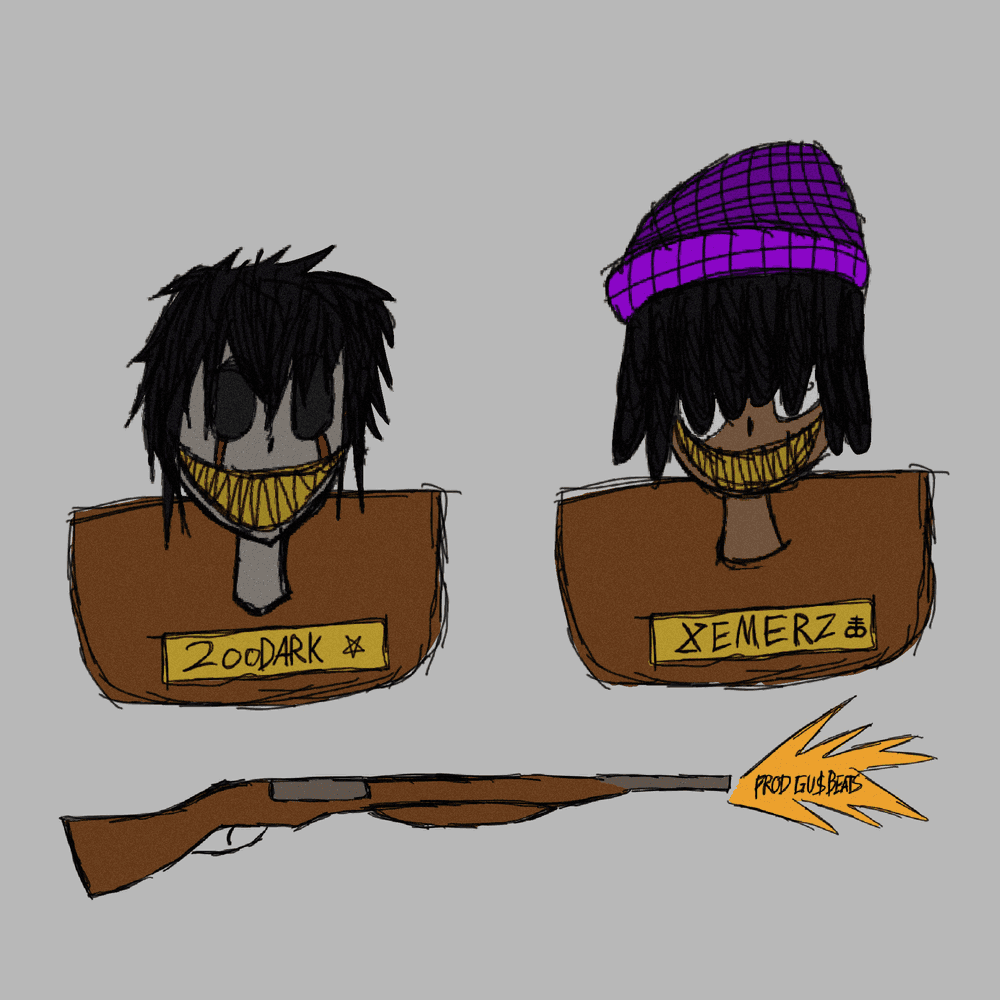 Album cover art for "Cum On Moth Freestyle (remake)" by 2ooDark & XEMERZ