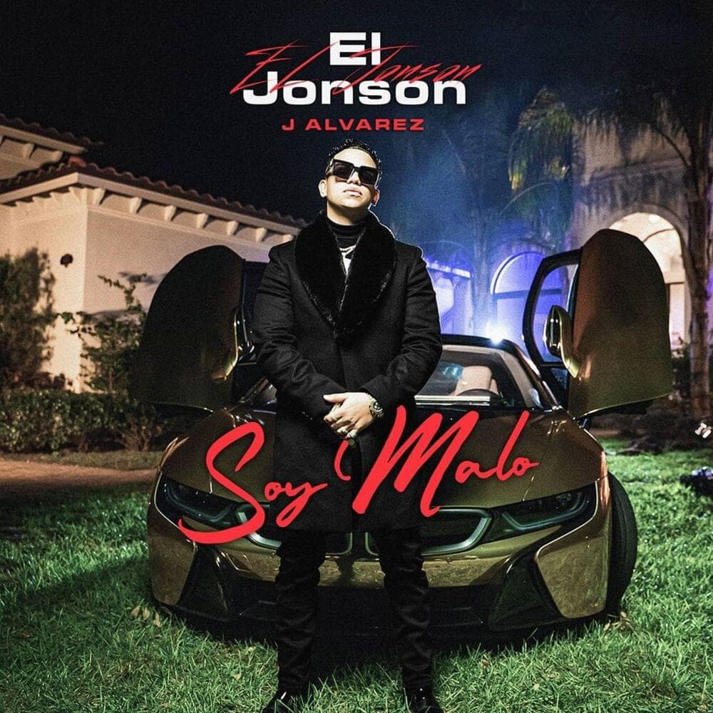 Album cover art for "Soy Malo" by J Álvarez