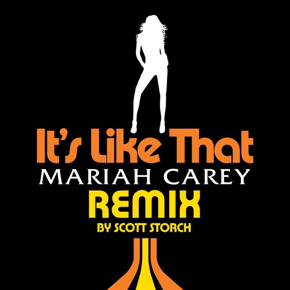Album cover art for "It's Like That (Scott Storch Remix)" by Mariah Carey & Fat Joe