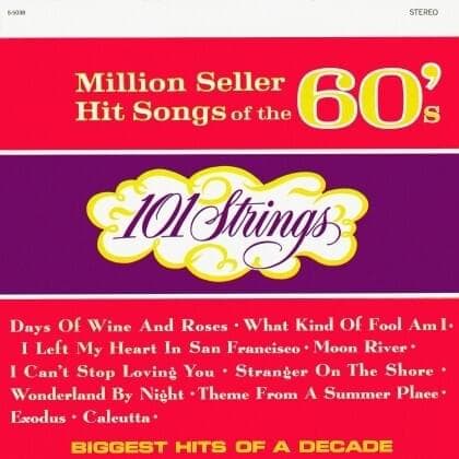 Album cover art for "I Left My Heart in San Francisco" by 101 Strings Orchestra