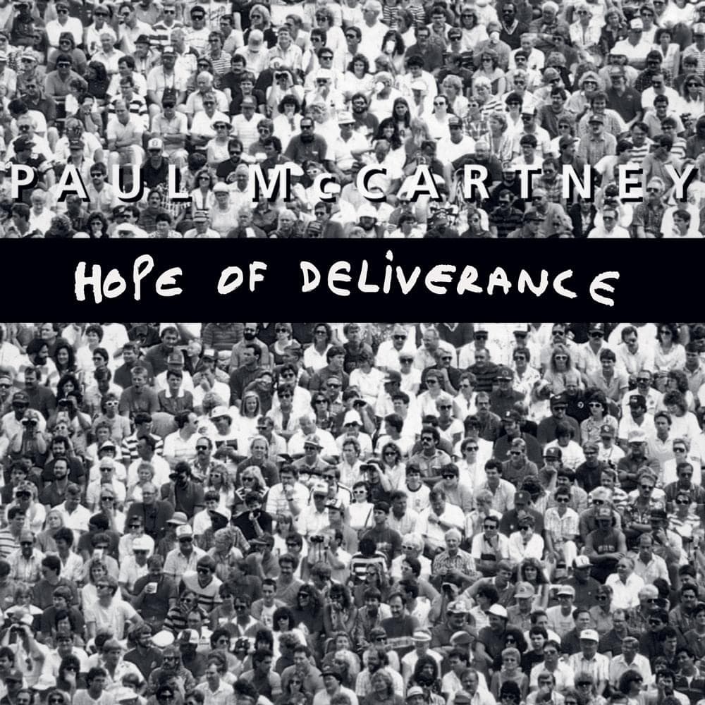 Album cover art for "Hope of Deliverance" by Paul McCartney