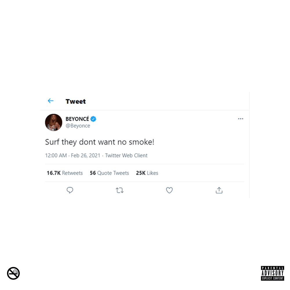 Album cover art for "Beyoncé" by Surf