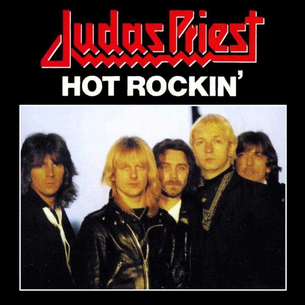 Album cover art for "Hot Rockin'" by Judas Priest