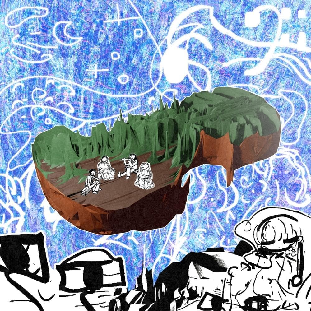 Album cover art for "Requiem for Isobel" by ​artbyFORM