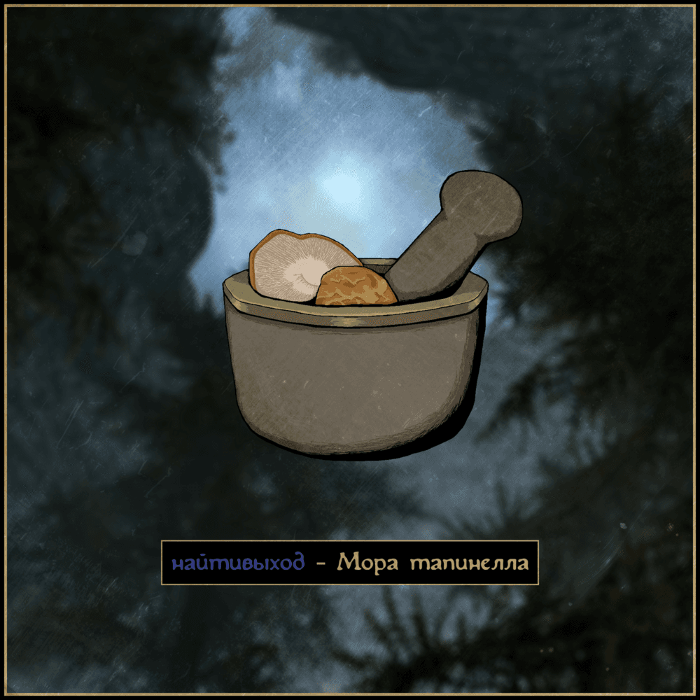 Album cover art for "мора тапинелла (Mora Tapinella)" by найтивыход (naytivykhod)