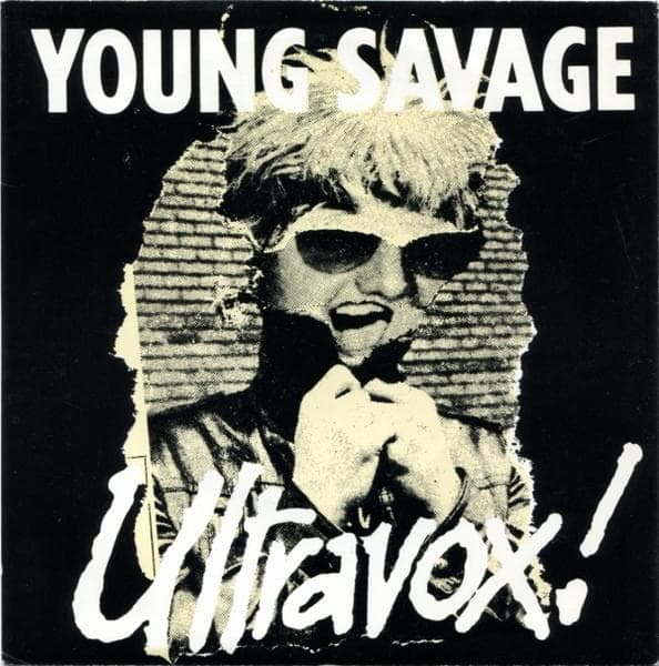 Album cover art for "Young Savage" by Ultravox