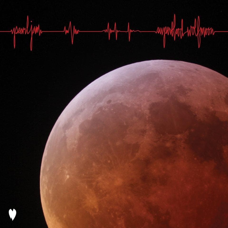 Album cover art for "Superblood Wolfmoon" by Pearl Jam