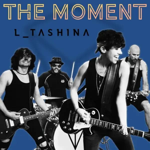 Album cover art for "The Moment" by L_Tashina