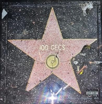 Album cover art for "Hollywood Baby" by 100 gecs