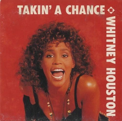 Album cover art for "Takin' A Chance" by Whitney Houston