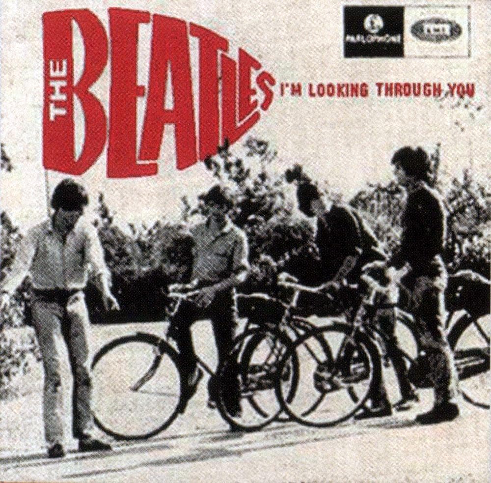 Album cover art for "I'm Looking Through You" by The Beatles