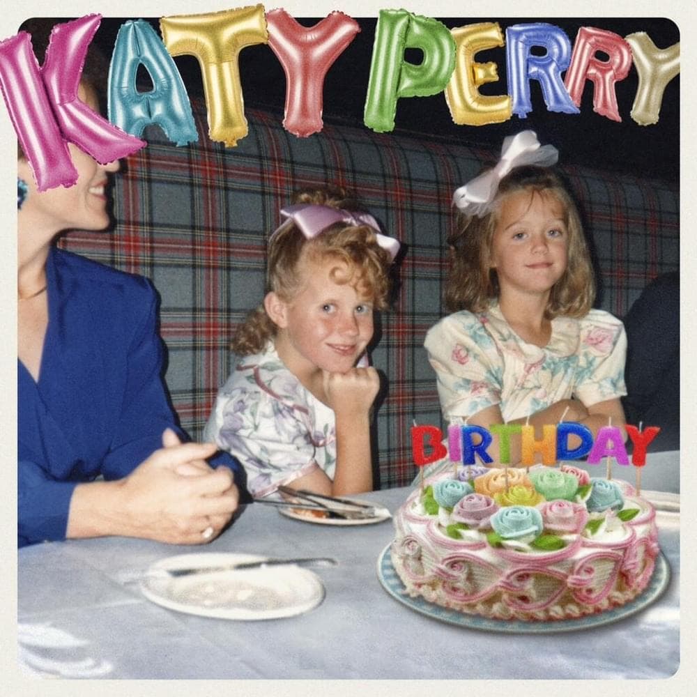 Album cover art for "Birthday" by Katy Perry