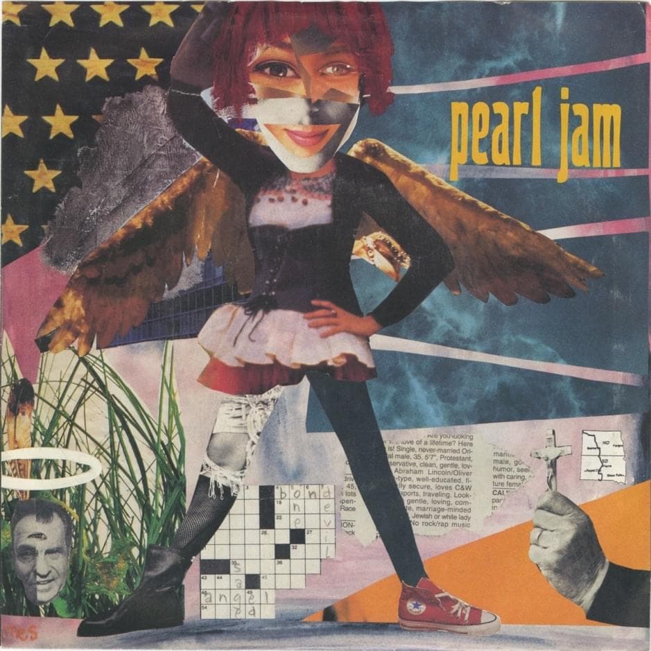 Album cover art for "Angel" by Pearl Jam