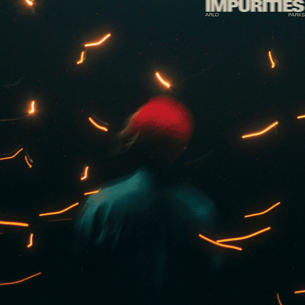 Album cover art for "Impurities" by Arlo Parks
