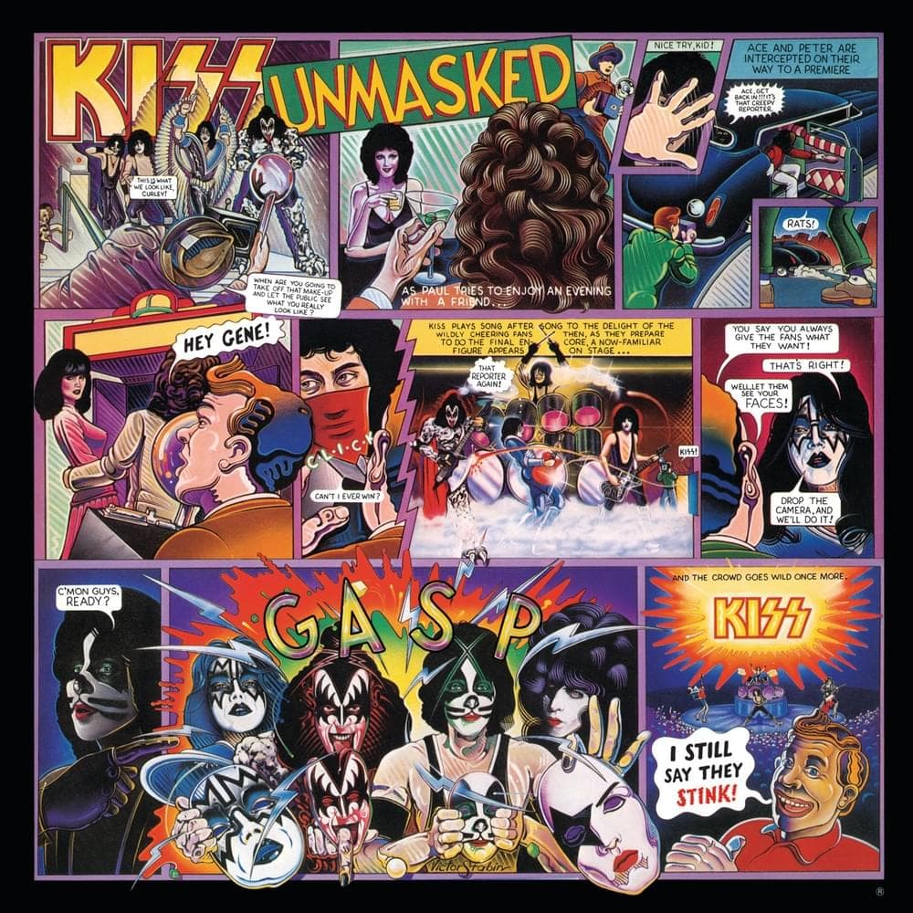 Album cover art for "Two Sides of the Coin" by KISS