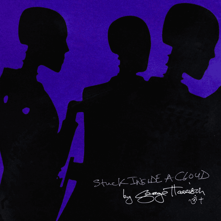 Album cover art for "Stuck Inside A Cloud" by George Harrison