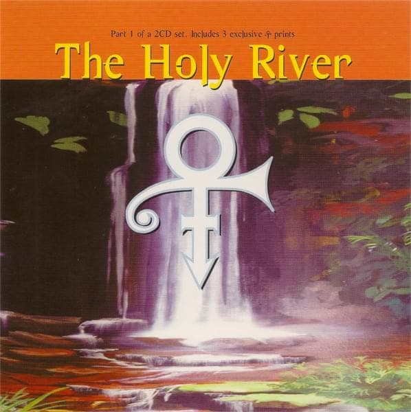 Album cover art for "The Holy River" by Prince