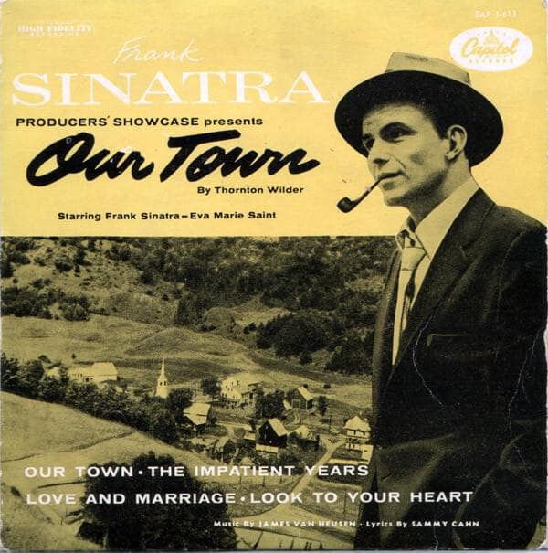 Album cover art for "The Impatient Years" by Frank Sinatra