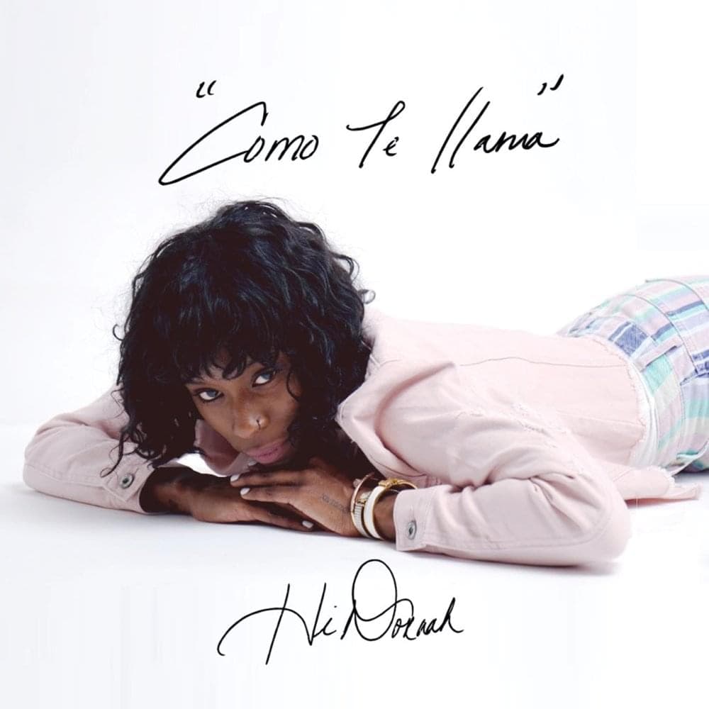 Album cover art for "Como Te Llama" by Young Thug & HiDoraah