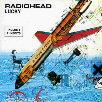 Album cover art for "Lucky" by Radiohead