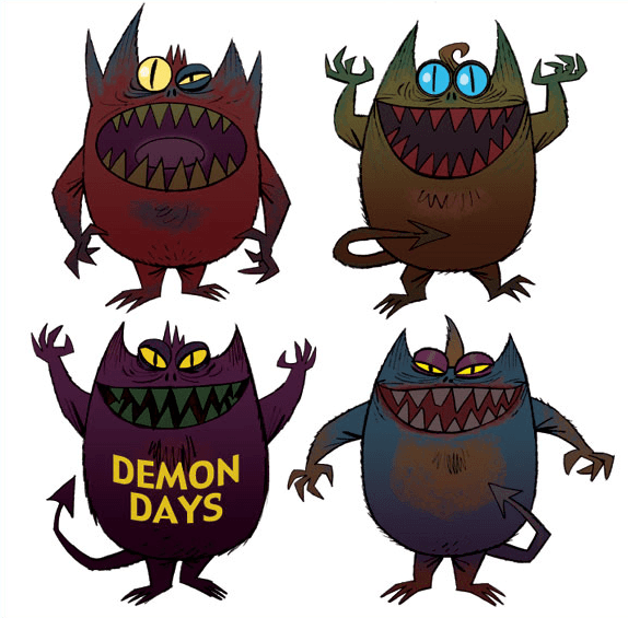 Album cover art for "Where Do You Go From Here ?" by Gorillaz