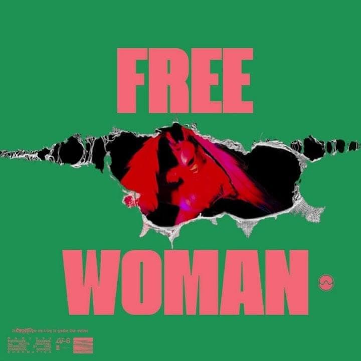 Album cover art for "Free Woman" by Lady Gaga