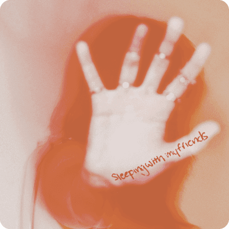 Album cover art for "sleeping with my friends" by GAYLE