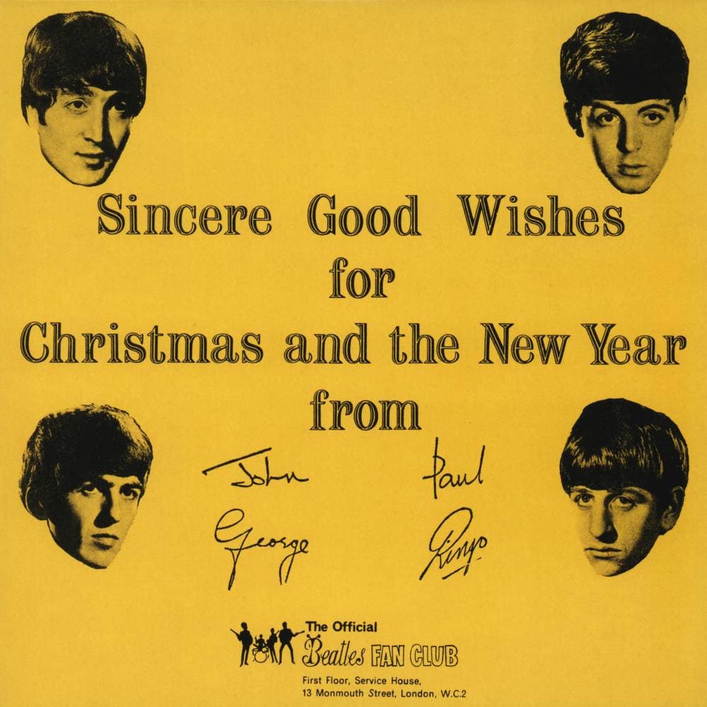Album cover art for "The Beatles' Christmas Record" by The Beatles