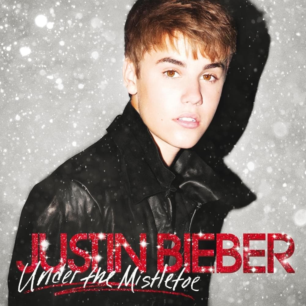 Album cover art for "Christmas Love" by Justin Bieber