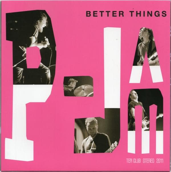 Album cover art for "Better Things" by Pearl Jam