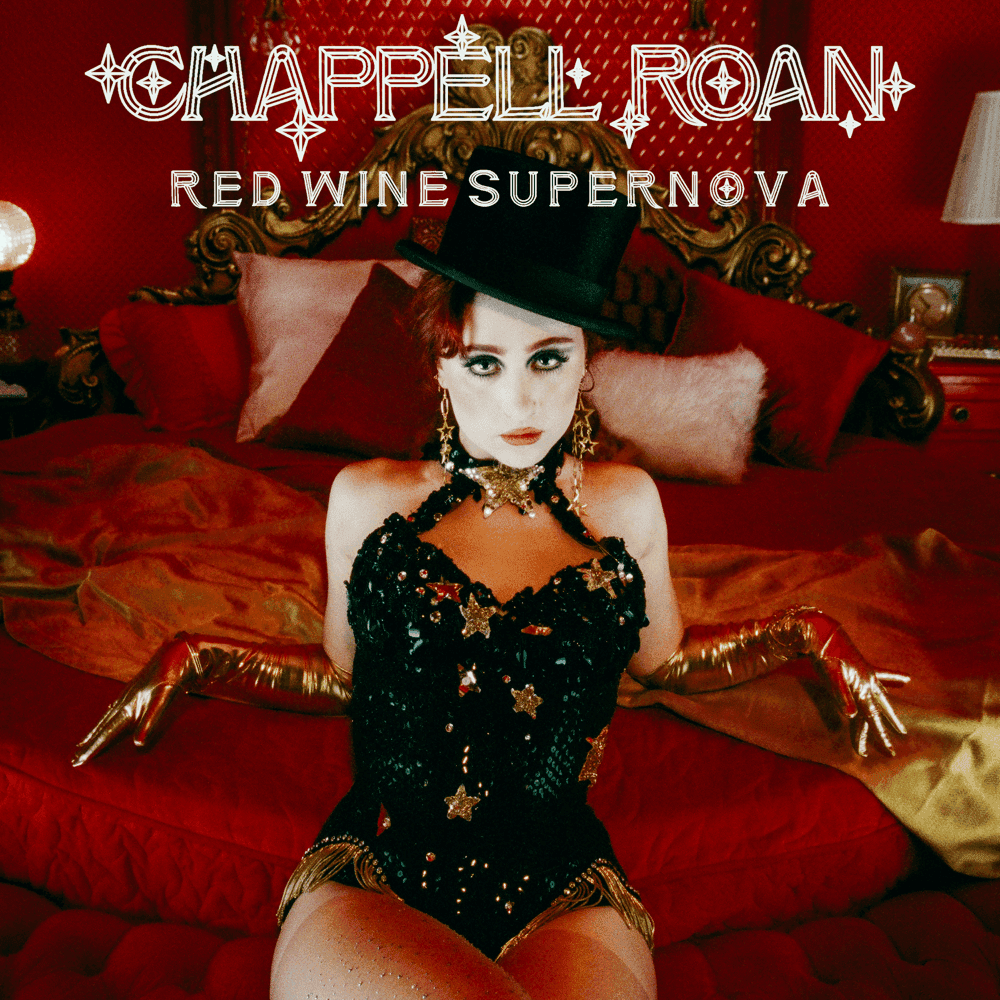 Album cover art for "Red Wine Supernova" by Chappell Roan