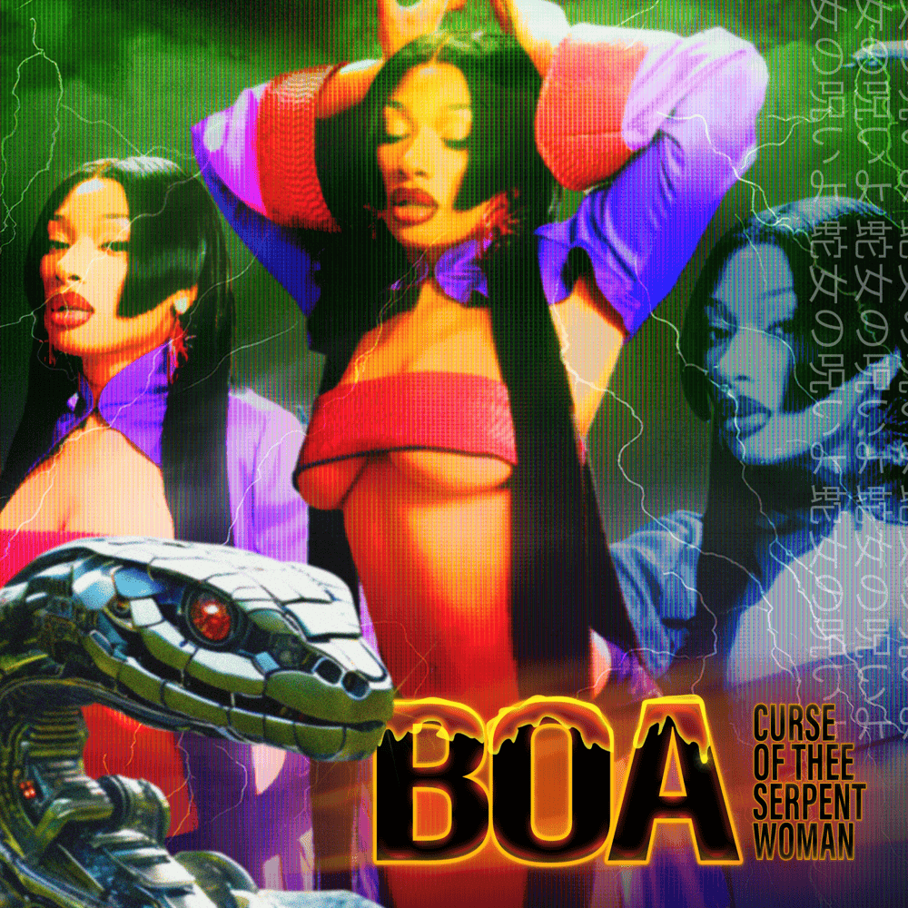 Album cover art for "BOA" by Megan Thee Stallion
