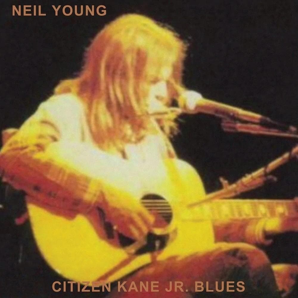 Album cover art for "Til is skal eg forbli" by Neil Young