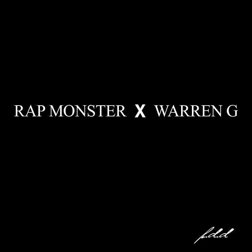 Album cover art for "RM x Warren G - P.D.D (Please Don't Die) (English Translation)" by BTS