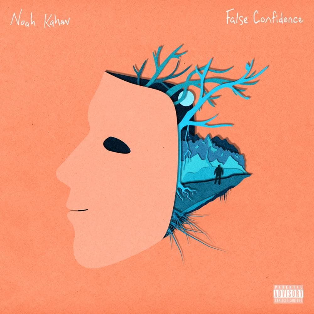 Album cover art for "False Confidence" by Noah Kahan