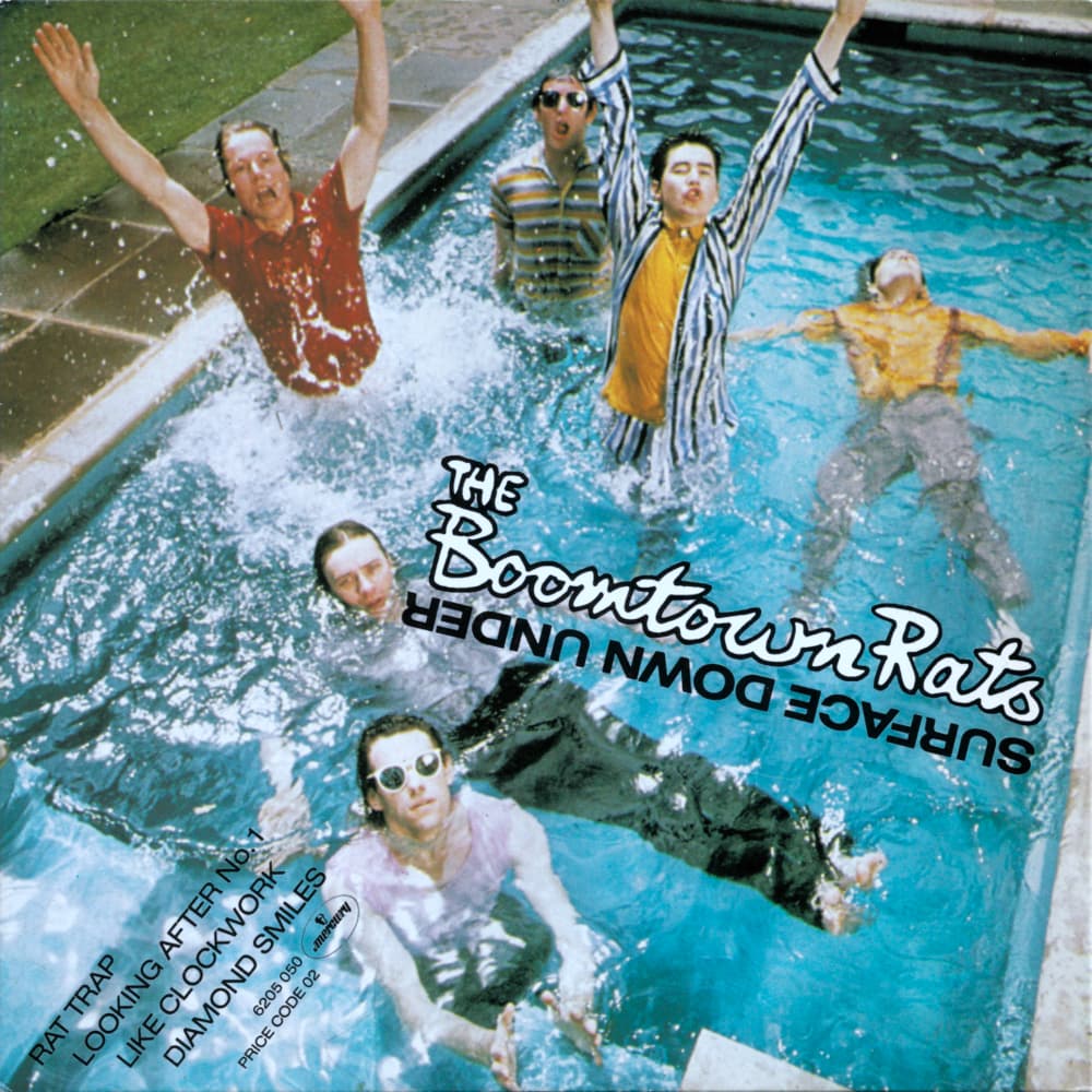 Album cover art for "Bald Eagle Roadkill" by The Boomtown Rats