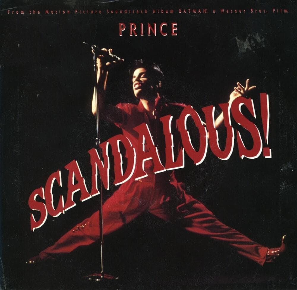Album cover art for "Scandalous" by Prince