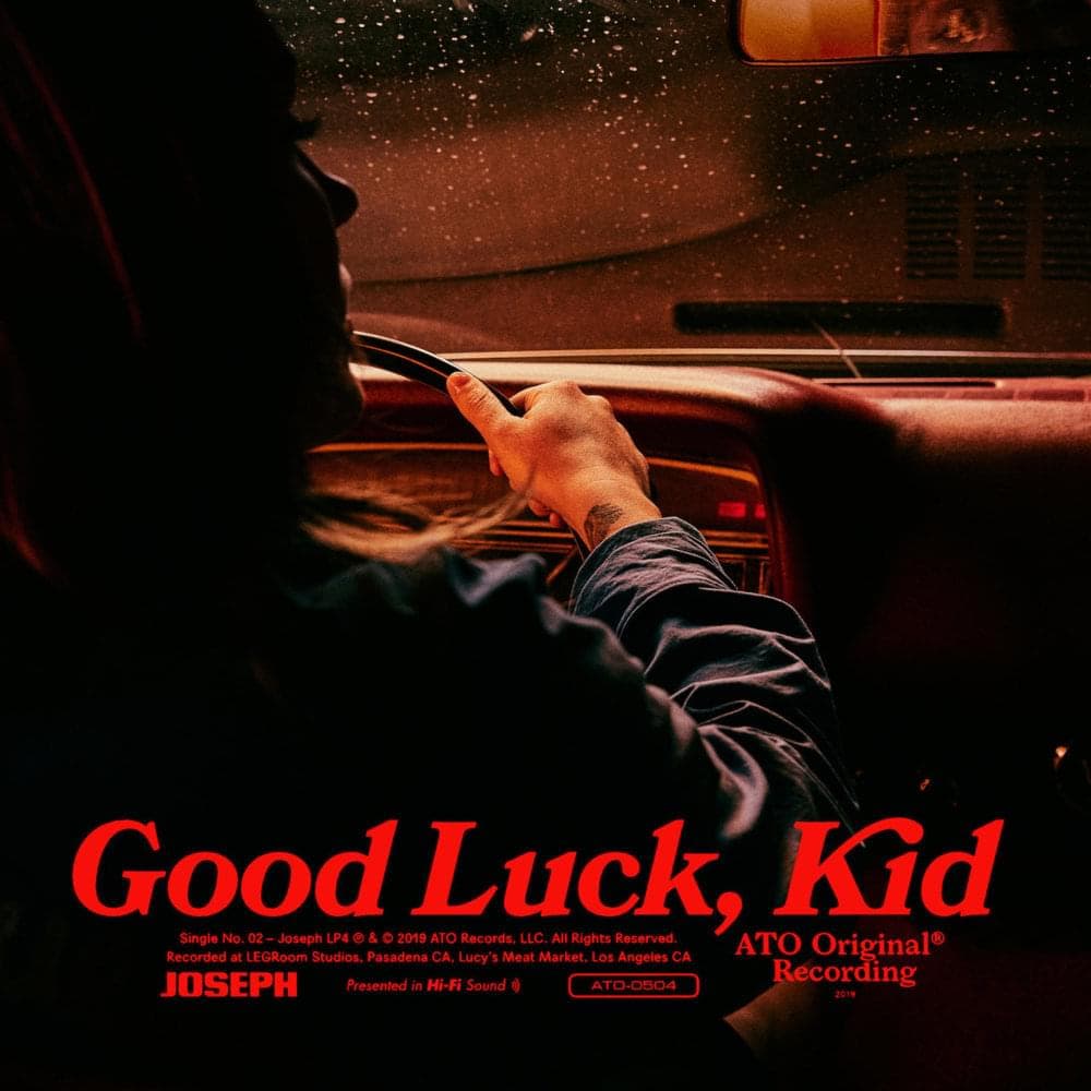 Album cover art for "Good Luck, Kid" by JOSEPH