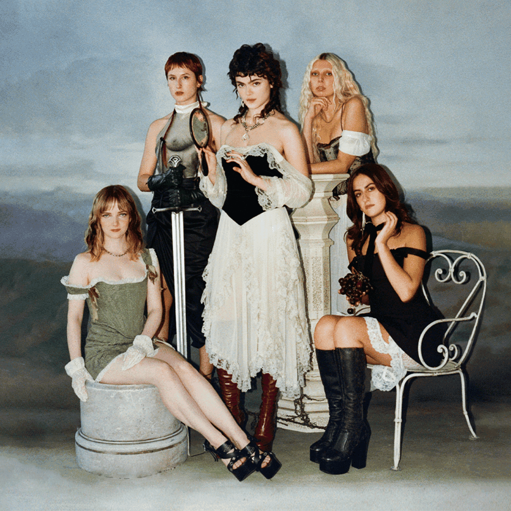 Album cover art for "Nothing Matters" by The Last Dinner Party