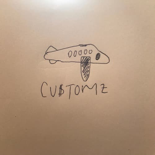 Album cover art for "Customz" by Little Simz & Bibi Bourelly