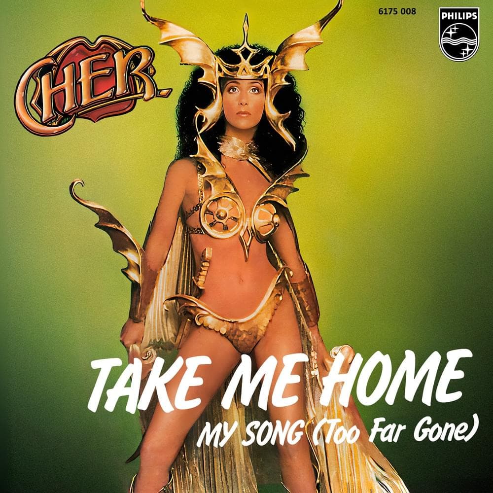 Album cover art for "Take Me Home" by Cher