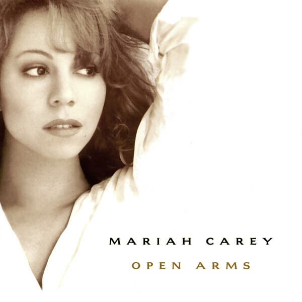 Album cover art for "Open Arms" by Mariah Carey