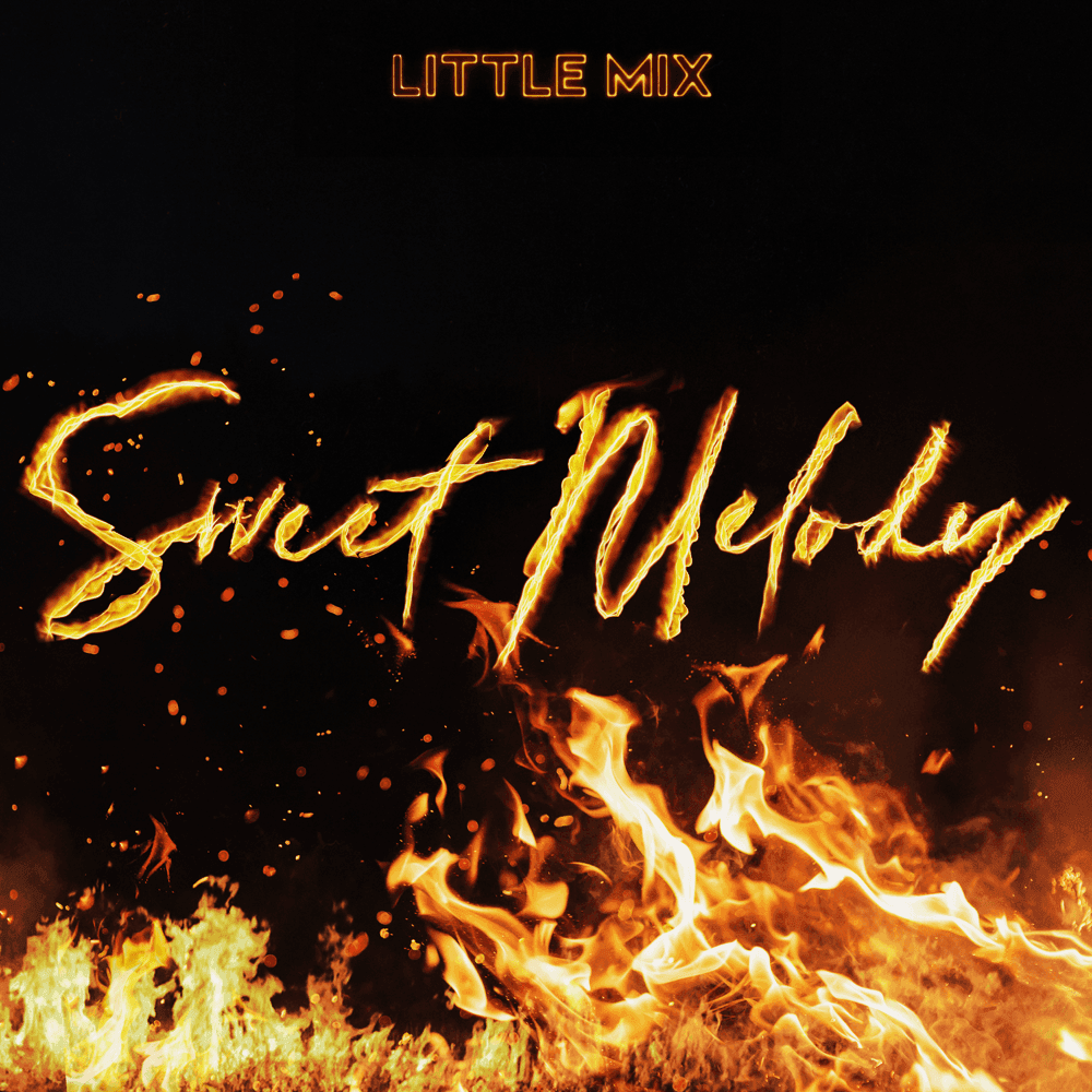 Album cover art for "Sweet Melody" by Little Mix